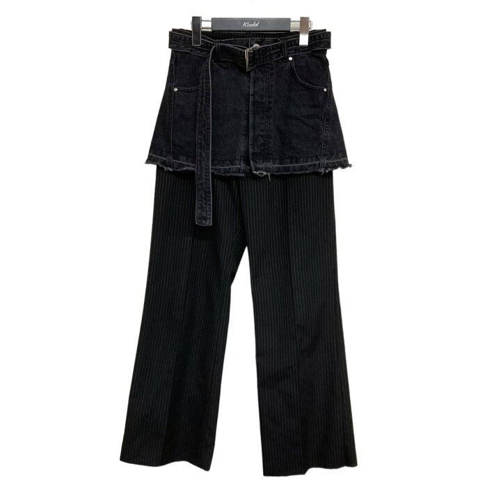 楽天市場】【中古】MAISON SPECIAL 「Denim Skirt Layered Pants 