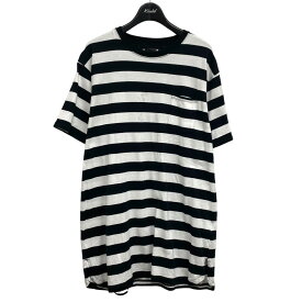 【中古】MINEDENIM × nonnative　ボーダーTシャツ ブラック×ホワイト サイズ：3 【170324】（マインデニム ノンネイティブ）