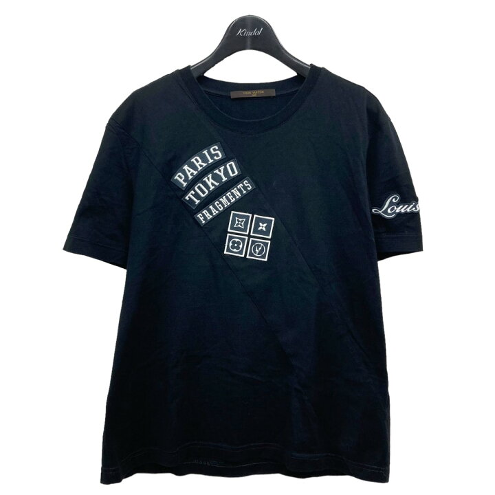 楽天市場】【中古】LOUIS VUITTON×FRAGMENT DESIGN ロゴパッチTシャツ 