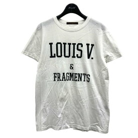 【中古】LOUIS VUITTON×FRAGMENT DESIGN　Tシャツ ホワイト サイズ：XS 【170324】（ルイヴィトン　フラグメントデザイン）