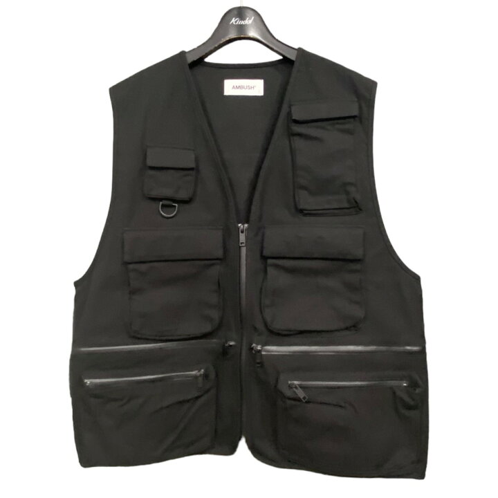 楽天市場】【中古】AMBUSHタクティカルベスト ブラック サイズ：2 