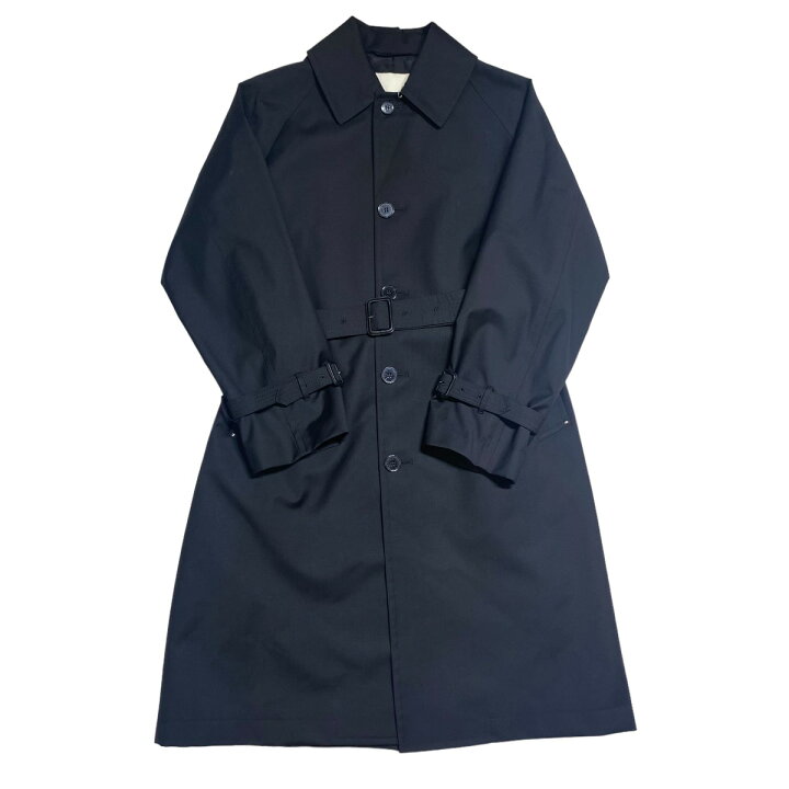 楽天市場】【中古】mackintosh ステンカラーコート ブラック サイズ 