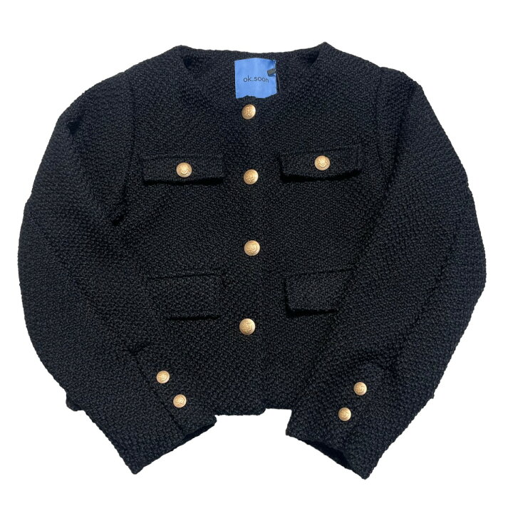 楽天市場】【中古】ok．soon Tweed Jacket ツイードジャケット 