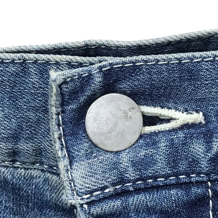 楽天市場】【中古】BASICKSハート刺繍加工フレアデニムパンツ 5672-14 