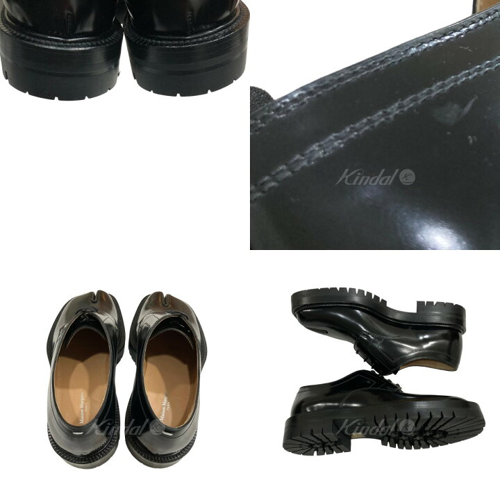 楽天市場】【中古】Maison Margiela 足袋ローファー ブラック サイズ  