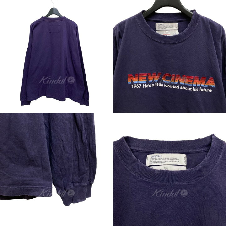 楽天市場】【中古】DAIRIKU 23SS／NEW CINEMA Tee ロングスリーブT 