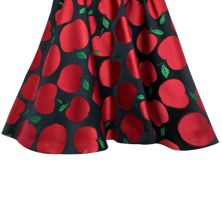 楽天市場】【中古】Alice+Olivia スカート アップル ブラック×レッド 