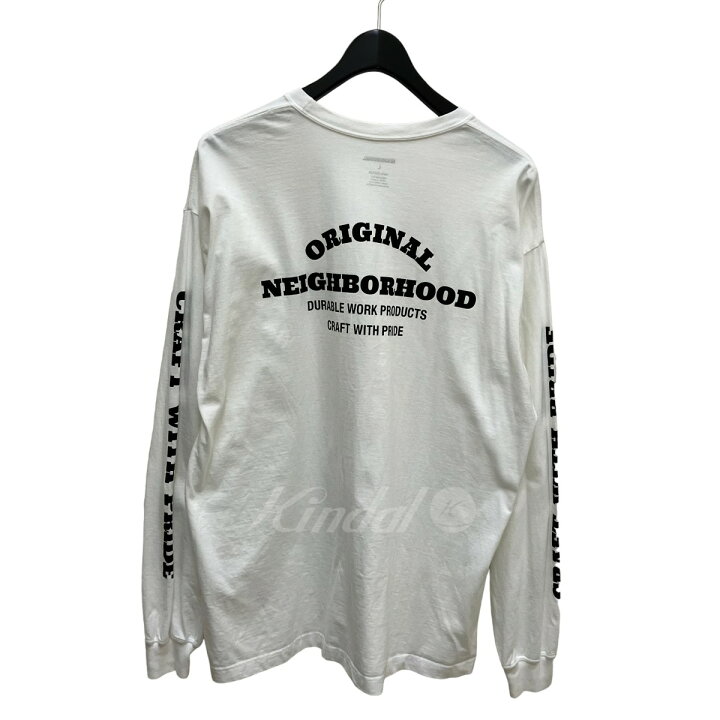 楽天市場】【中古】NEIGHBORHOOD ロゴプリントロングスリーブTシャツ 
