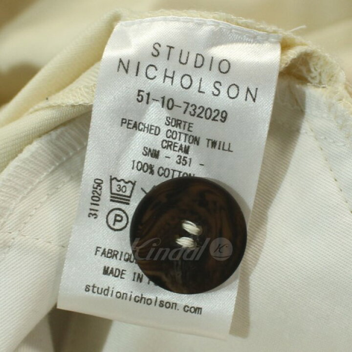 楽天市場】【中古】STUDIO NICHOLSONSORTE ボリュームパンツ  