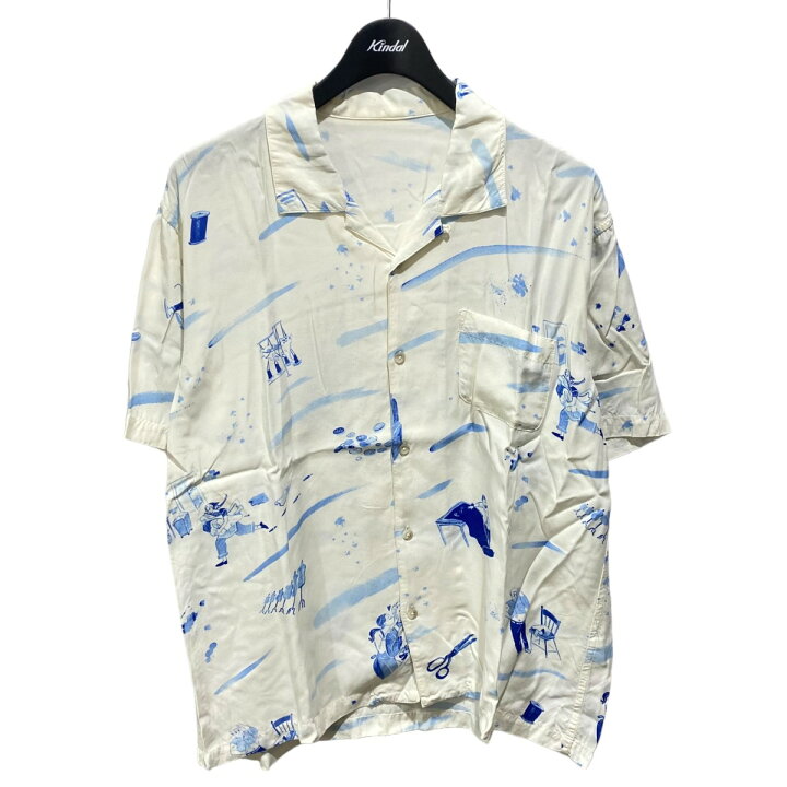 楽天市場】【中古】Porter Classicアロハシャツ ホワイト サイズ：L  