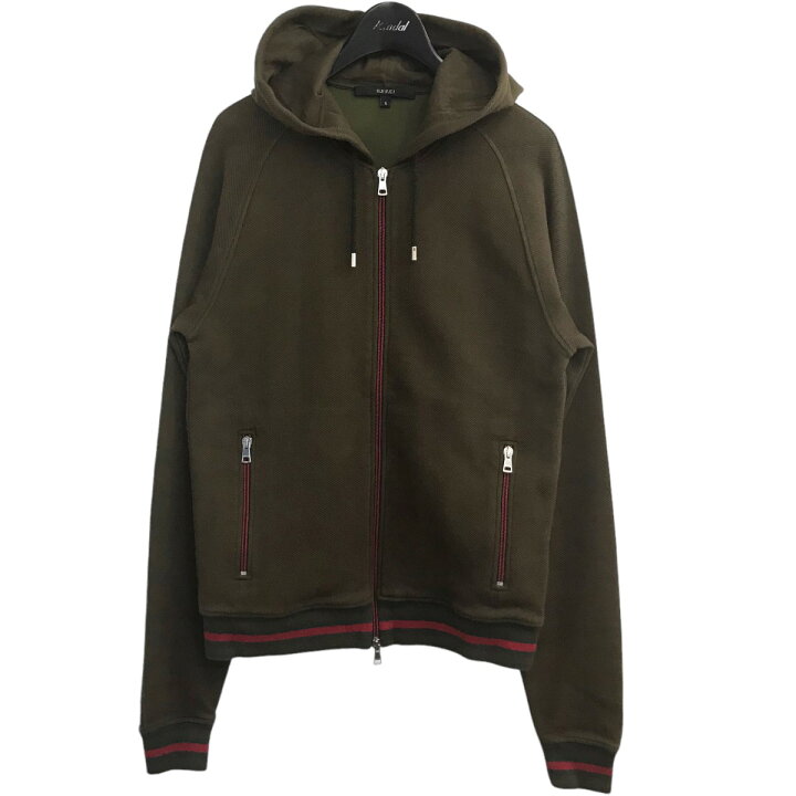 楽天市場】【中古】GUCCIシェリーラインジップパーカー 256126 X8723 