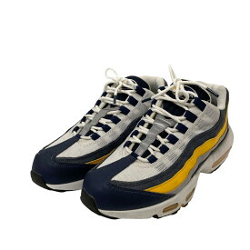 【中古】NIKE　Air Max 95 スニーカー CZ0191 400 midnight navy／イエロー×ネイビー サイズ：26．5cm 【190324】（ナイキ）