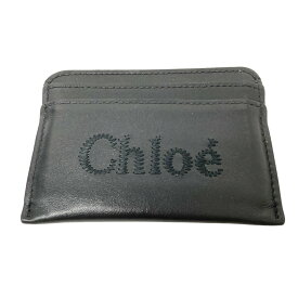 【中古】Chloe　レザーカードケース 01 23 60 65 ブラック サイズ：- 【190324】（クロエ）