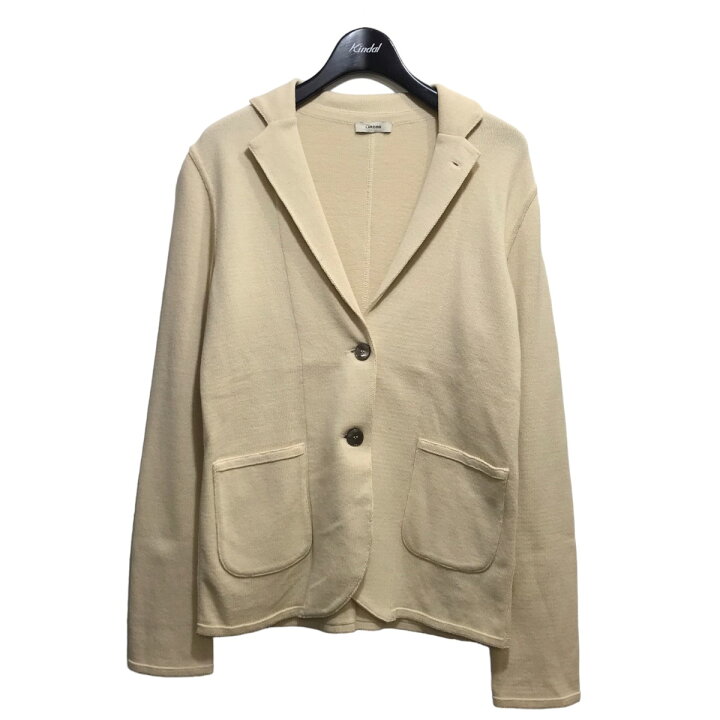 楽天市場】【中古】LARDINI ニットテーラードジャケット ベージュ 