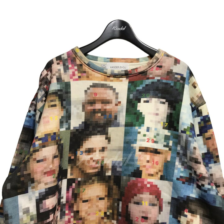 楽天市場】【中古】XANDER ZHOU 20AW モザイク総柄スウェット マルチ 