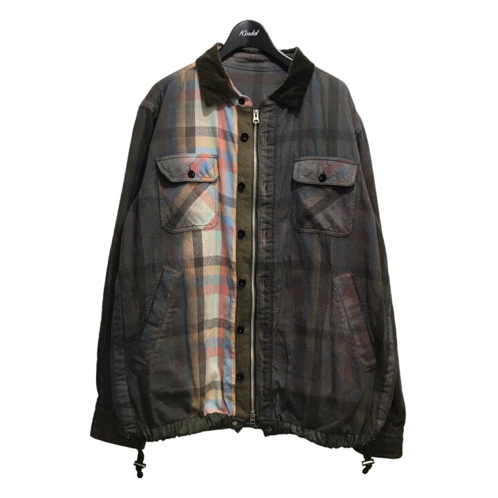 楽天市場】【中古】sacai 22AW｢Plaid Shirt｣ドッキングシャツ 
