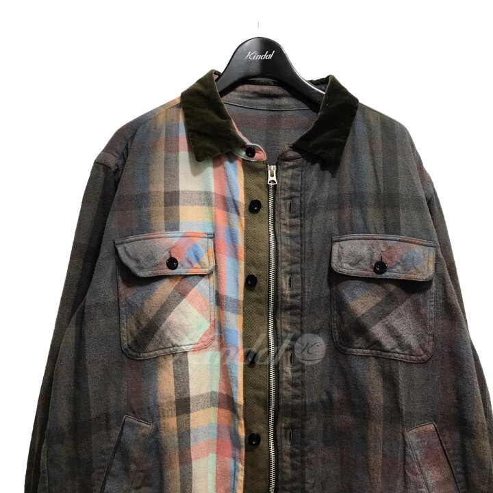 楽天市場】【中古】sacai 22AW｢Plaid Shirt｣ドッキングシャツ 