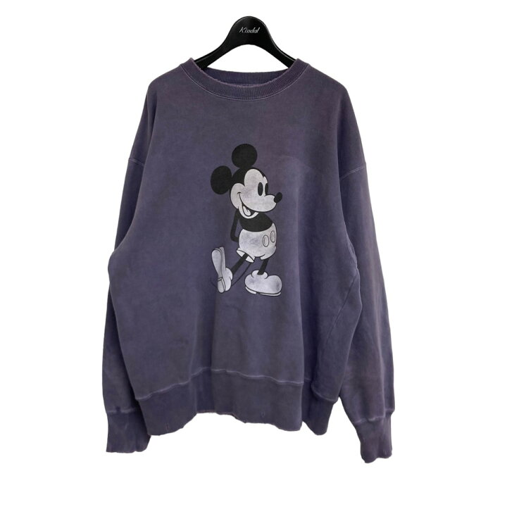 楽天市場】【中古】ANCELLM 「GARDEN別注／MICKEY PRINT DAMAGE SWEAT 
