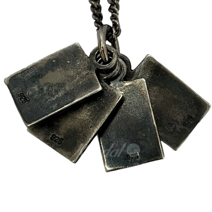 楽天市場】【中古】Maison Margiela11トランプネックレス シルバー  