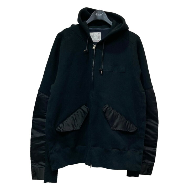 楽天市場】【中古】sacai 22AW ｢Nylon Twill Mix Sponge Sweat Blouson 