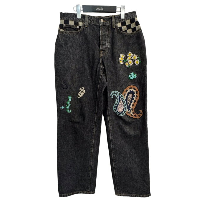 楽天市場】【中古】stussy×NOMA 「BIG OL JEAN」 フラワーワッペン 