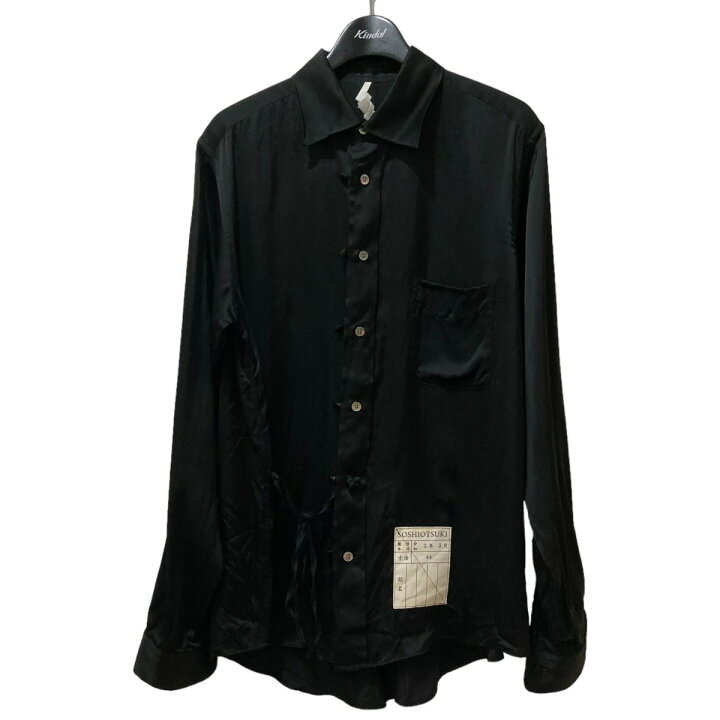 楽天市場】【中古】SOSHIOTSUKI KIMONO BREASTED SHIRTS サテンシャツ 