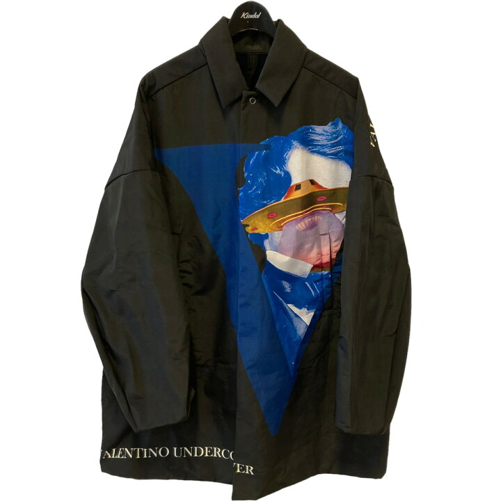 楽天市場】【中古】UNDERCOVER x VALENTINOUFOコラボコート ブラック 