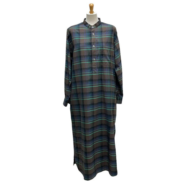 楽天市場】【中古】AURALEE SUPER LIGHT WOOL CHECK ONE-PIECE 