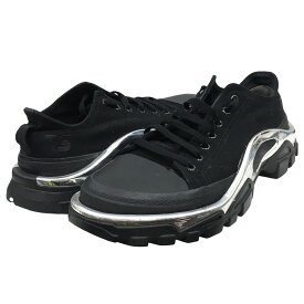 【中古】RAF SIMONS　adidas Detroit Runner Raf Simons Core Black スニーカー ブラック シルバー サイズ：27cm 【190324】（ラフシモンズ）