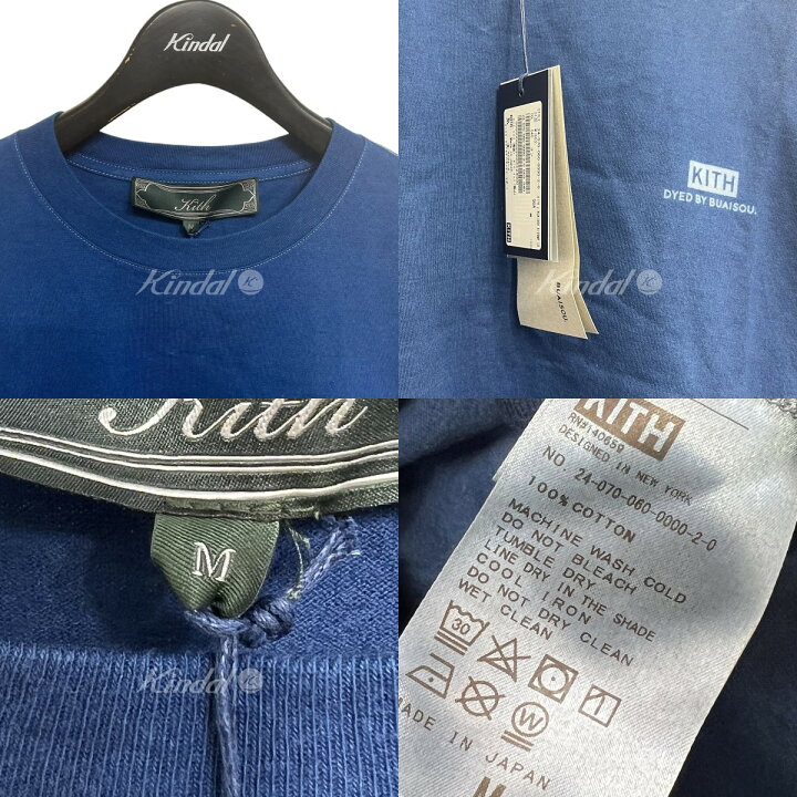 楽天市場】【中古】Kith for BUAISOPU 2024SS Aizome Vintage LS Tee 