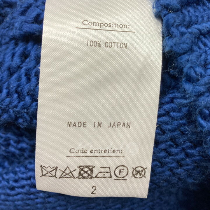 楽天市場】【中古】HERILL 23SS ｢Cottoncode Crewneck｣ クルーネック 