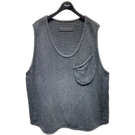 【中古】Porter Classic　BEATNIK KENDO KNIT PULLOVER VEST　ビートニクケンドーニットベスト ブラック サイズ：3 【200324】（ポータークラシック）