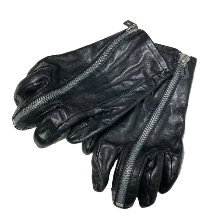 楽天市場】【中古】D．HYGEN ホースレザーZIPグローブ ブラック サイズ 