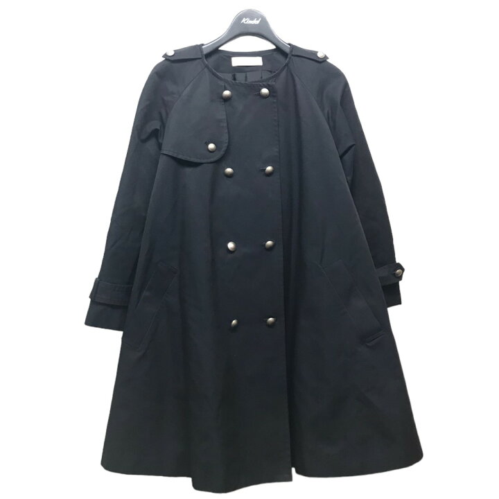楽天市場】【中古】leur logette エポレット付コート ブラック サイズ  
