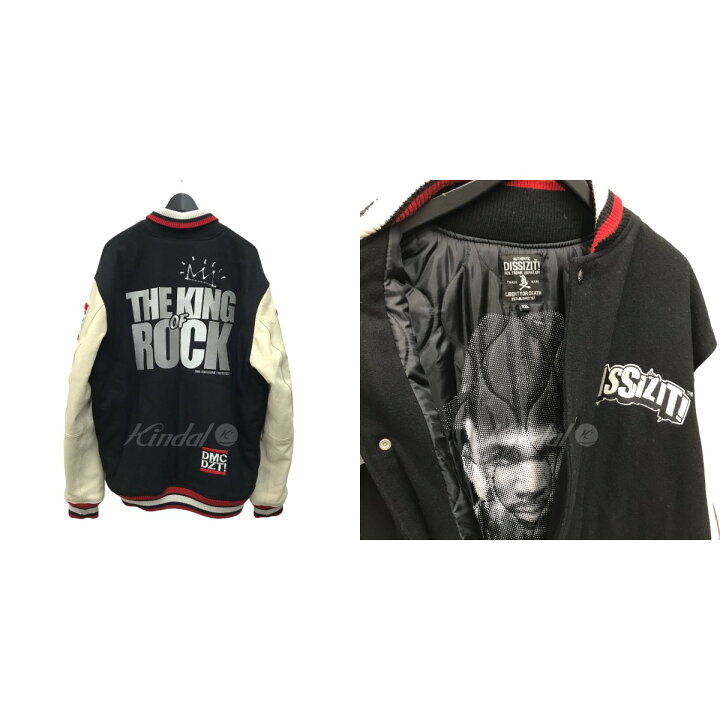 楽天市場】【中古】DISSIZITKing Of Rock Letterman Jacket スタジャン 