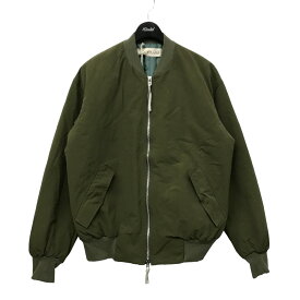 【中古】POLYPLOID　FLIGHT JACKET フライトジャケット 16-C-09 オリーブ サイズ：2 【210324】（ポリプロイド）