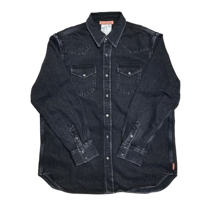 楽天市場】【中古】ACNE STUDIOS ボタンアップ デニムシャツ／bb0514 