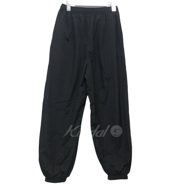 楽天市場】【中古】nagonstans ナイロンルーズトラックパンツ ブラック 