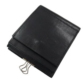 【中古】ED ROBERT JUDSON　「Flat Oil Smooth Half Wallet 」フラットオイルスムースハーフウォレット ブラック サイズ：記載無 【210324】（エドロバートジャドソン）