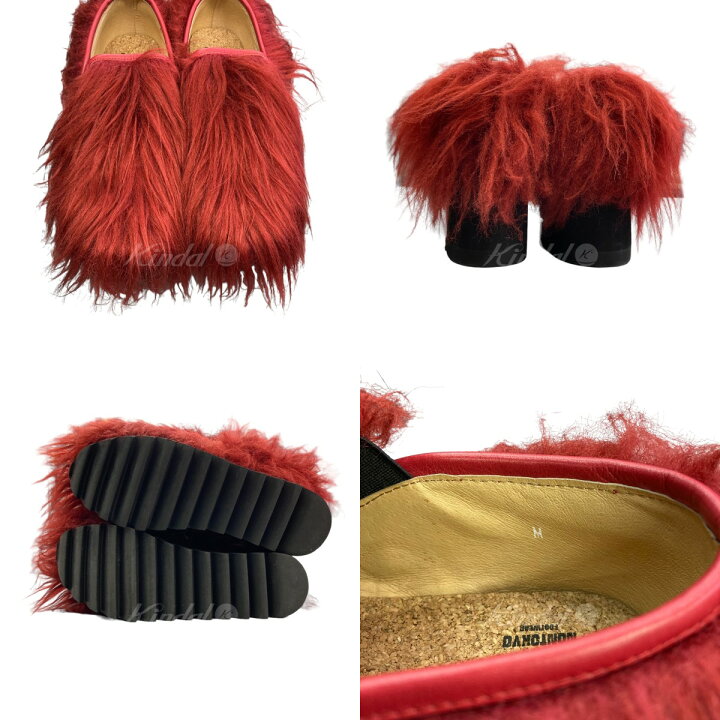 楽天市場】【中古】NON TOKYO 「FUR SLIP ON」 厚底ファースリッポン  