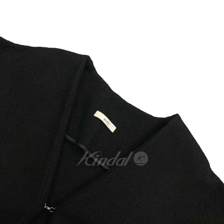 楽天市場】【中古】yori2021AW Vネックファーショートコート ブラック  