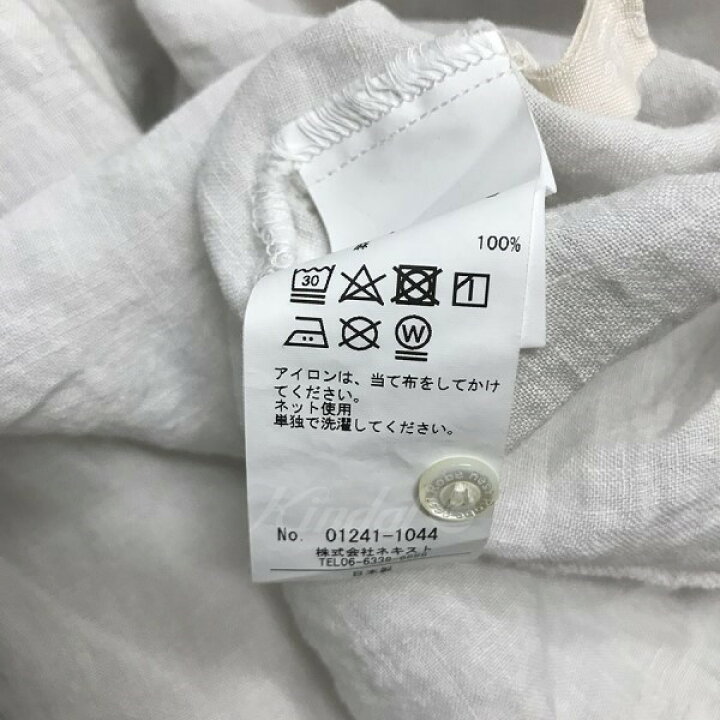 楽天市場】【中古】nest Robe 2024SS リネン近江晒ブザムシャツドレス 