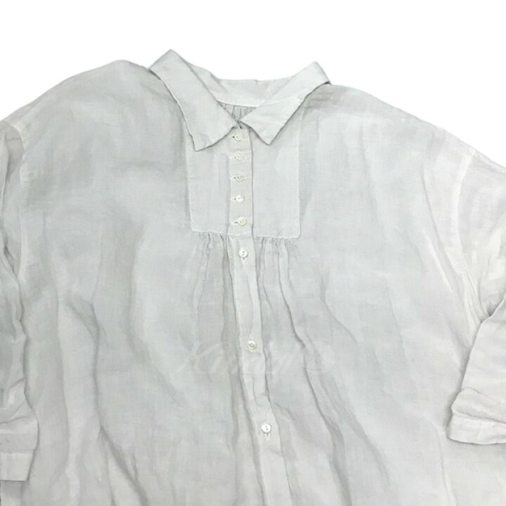楽天市場】【中古】nest Robe 2024SS リネン近江晒ブザムシャツドレス  