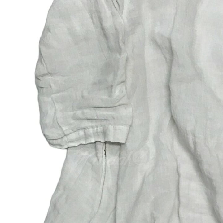 楽天市場】【中古】nest Robe 2024SS リネン近江晒ブザムシャツドレス 