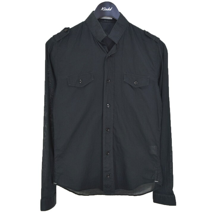 楽天市場】【中古】Dior Homme エポーレット シースルーシャツ 2005SS 