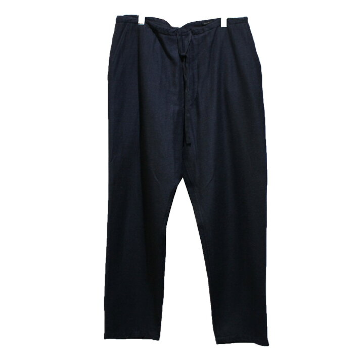 楽天市場】【中古】COMOLI 20AW ウールシルク ドローストリングパンツ 