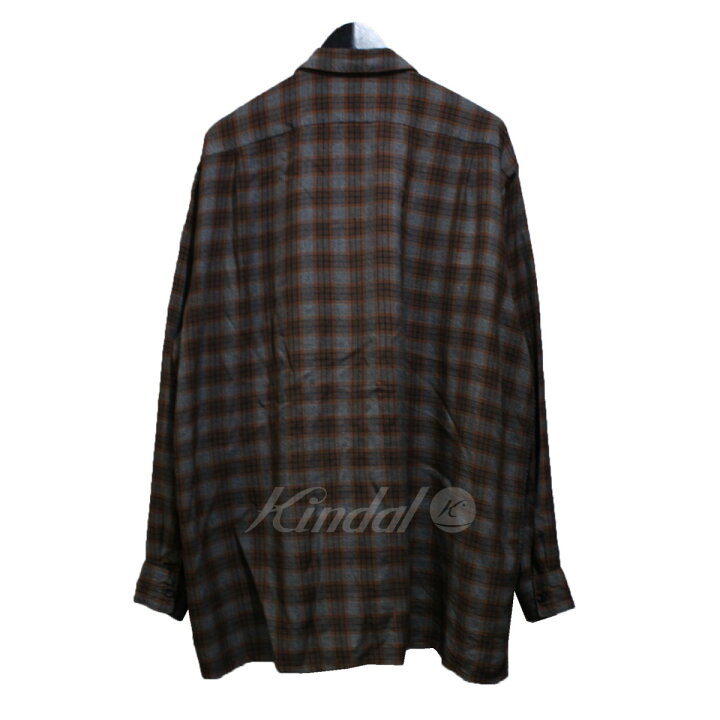 楽天市場】【中古】COMOLI 19SS レーヨンオープンカラーシャツ 長袖 