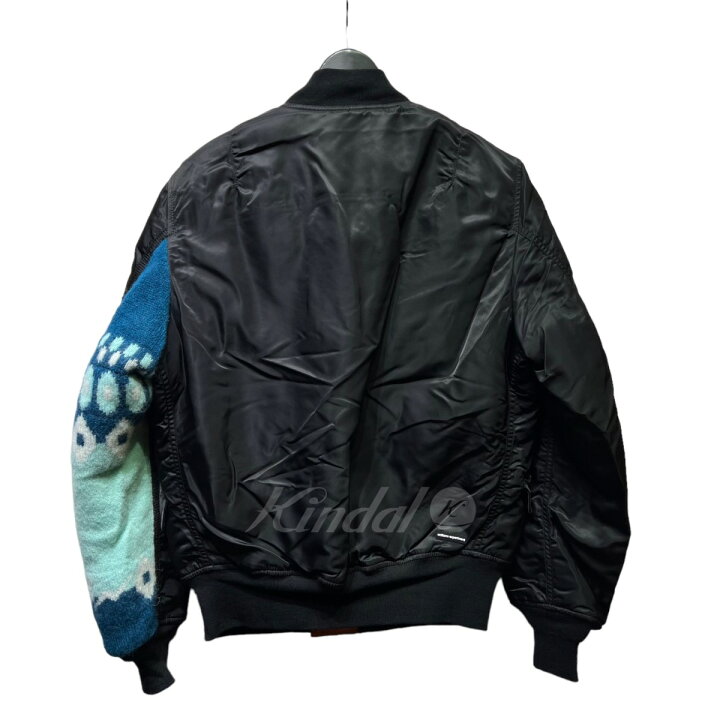 楽天市場】【中古】UNIFORM EXPERIMENT ×ALPHA×FRAGMENT 22AW MA-1 