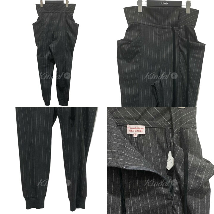 楽天市場】【中古】Vivienne Westwood RED LABEL ストライプ パンツ 