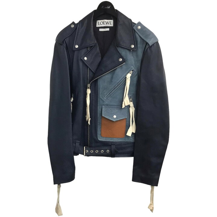 楽天市場】【中古】LOEWEアナグラムロゴポケットレザー ダブル 